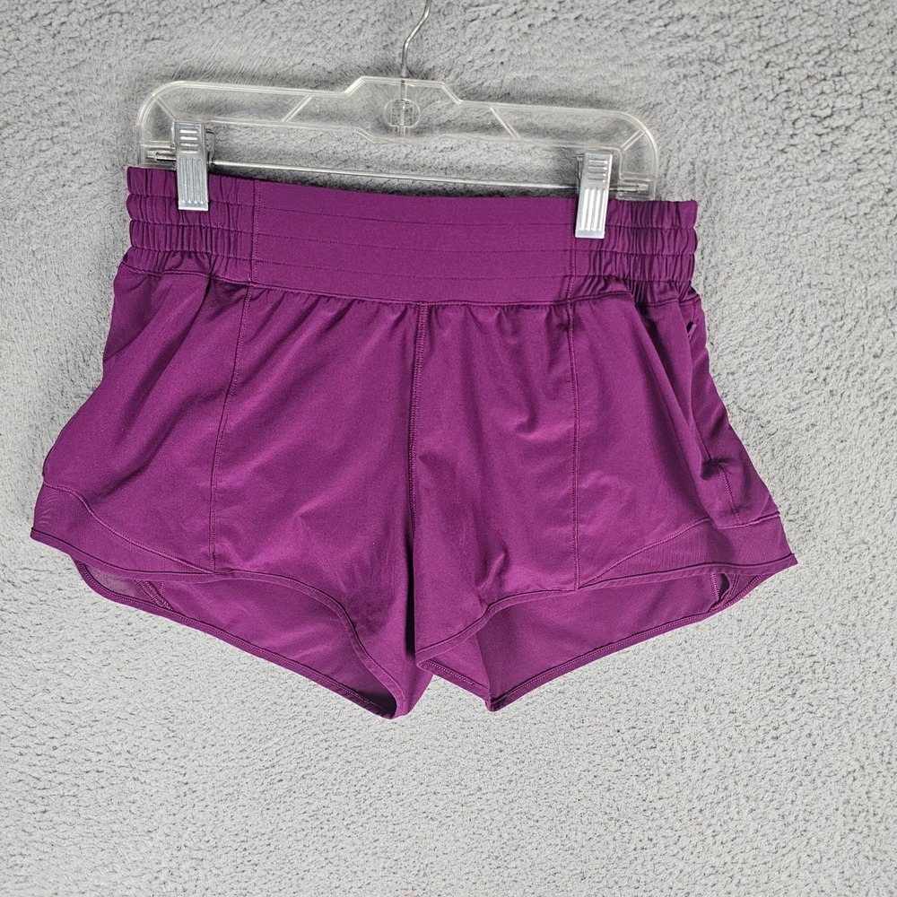 Lululemon Shorts Womens 6 Hotty Hot HR Lined Mesh Pocket Activewear